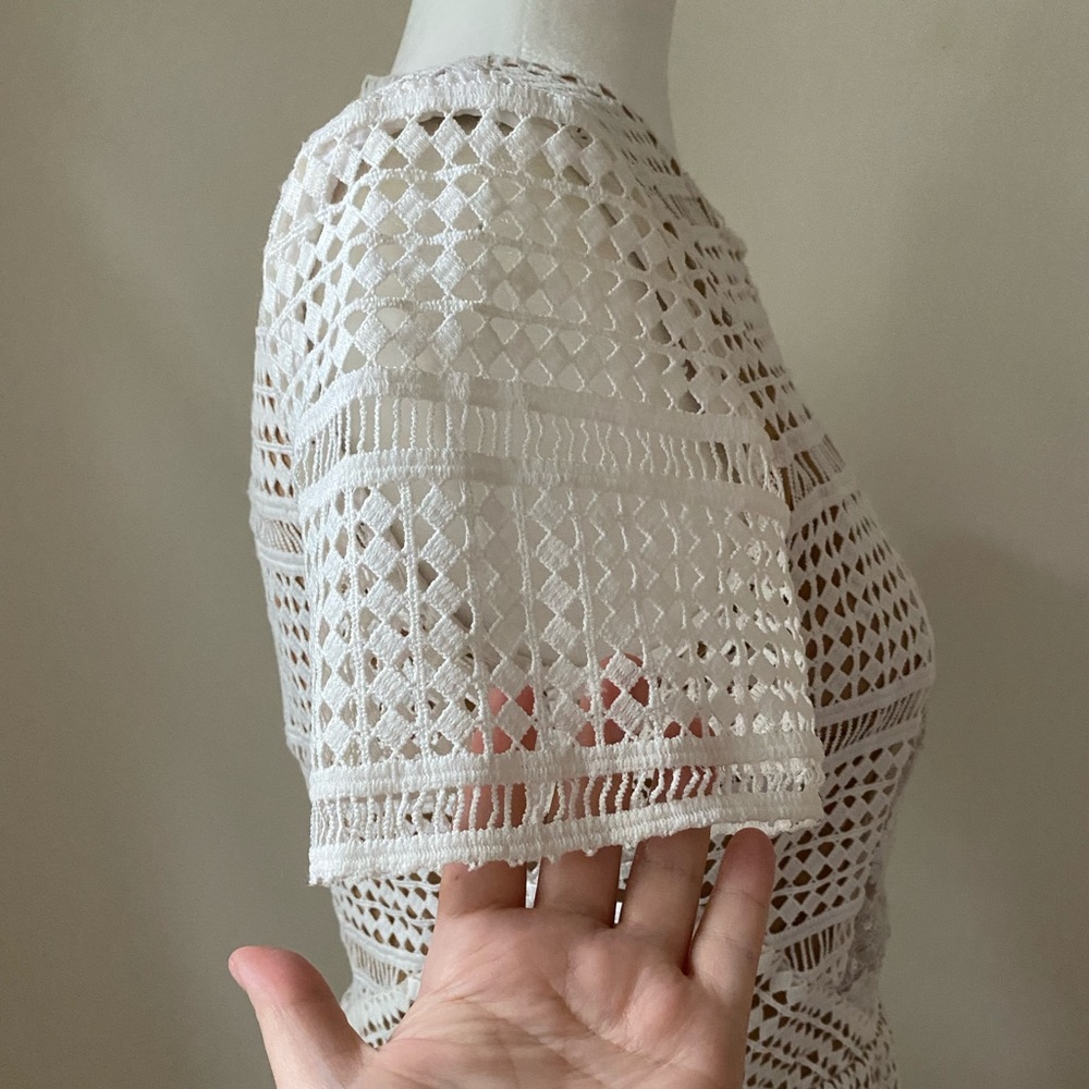 SELF-POTRIOT LACE DRESS - Picture 6 of 15